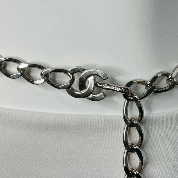CHANEL Vintage 1997 Spring Collection Silver Belt main image 4